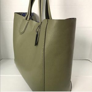 Coach Leather Large Derby Tote, Floral Interior